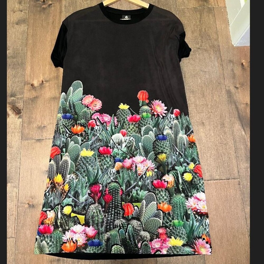 Paul Smith Cactus Border Print Shift Dress